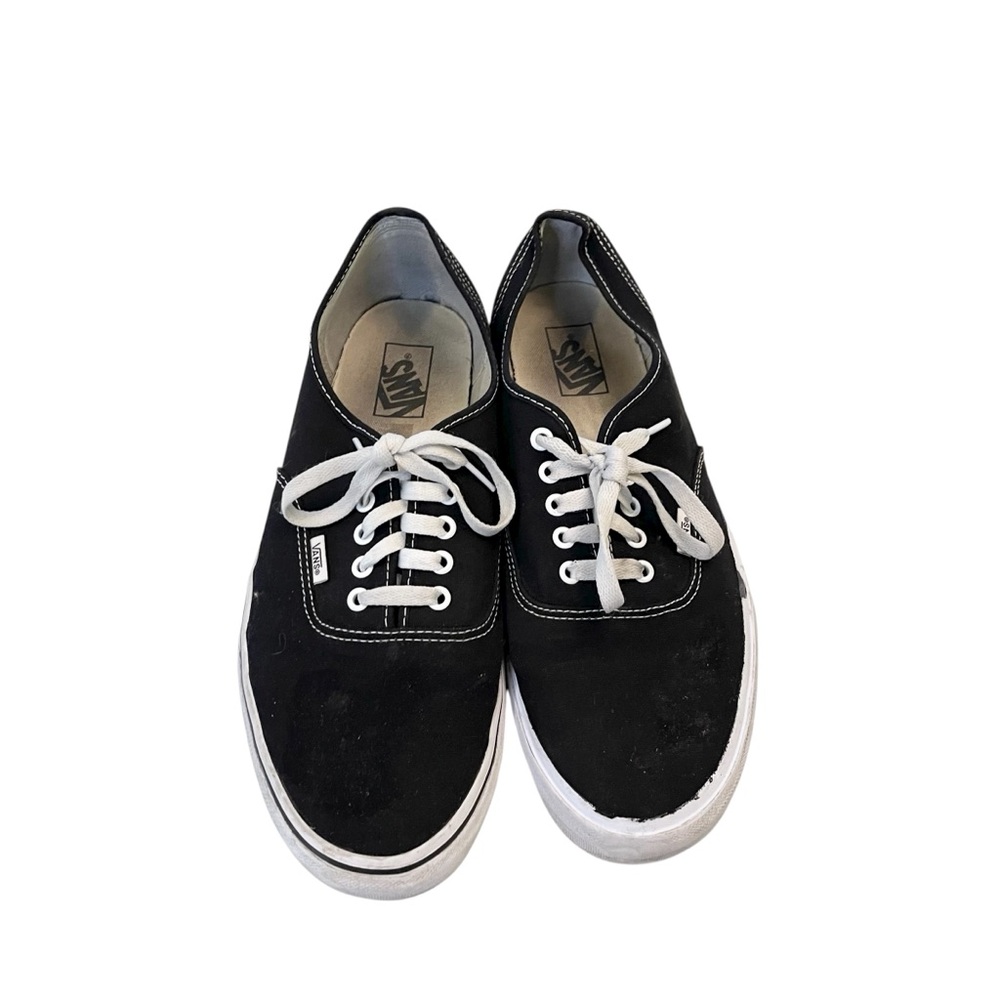 Men’s Vans Era Core Classic BLACK WHITE Canvas Skate Shoes Size 13.0 US